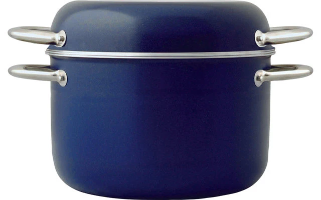 Berger Topfset Aluminium Stapelbar Blau 9-tlg. 1 Berger Topfset Aluminium Stapelbar Blau 9-tlg.