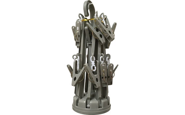 Mini-Wäschespinne Kunststoff 10-armig Inkl. Klammern 1 Mini-Wäschespinne Kunststoff 10-armig Inkl. Klammern