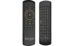 Berger Universal Funkfernbedienung Mit Tastatur Und Air Mouse -Berger 299571 2685044